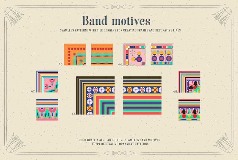 117 Egypt Patterns Brushes & Swatches 117 Egypt Patterns Brushes & Swatches