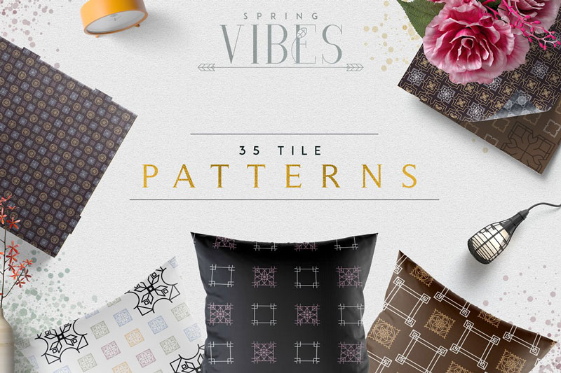 255BSpring Vibes255D 35 Tile Patterns 2472127