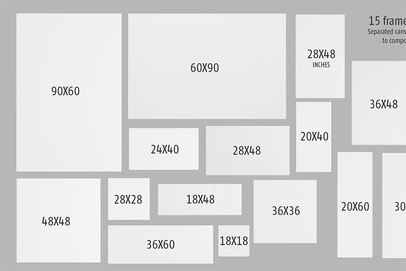 ART WALL MOCKUPS VOL.4 470043