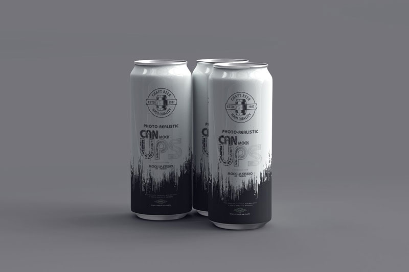 Can Mockups 500ml 4708596