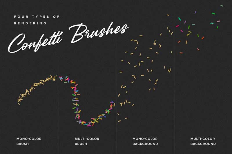 Confetti & Glitter Procreate Brushes 4523593 Confetti & Glitter Procreate Brushes 4523593