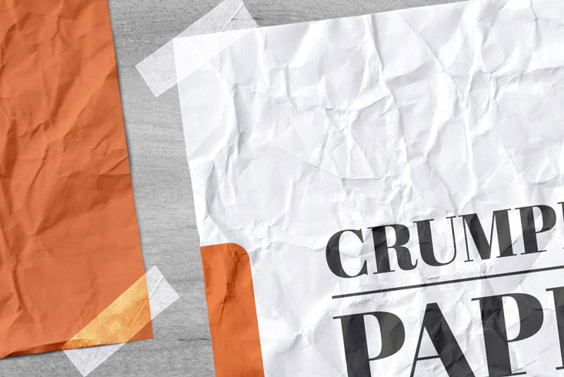 Crumpled Paper Mockup 4738816 2 Crumpled Paper Mockup 4738816 1