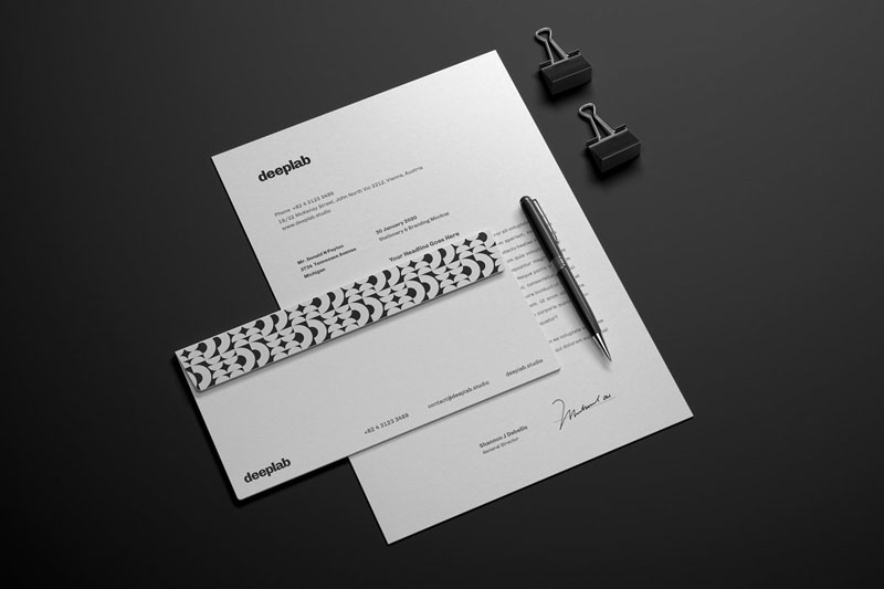 Elegant Stationery Branding Mockup 4433253