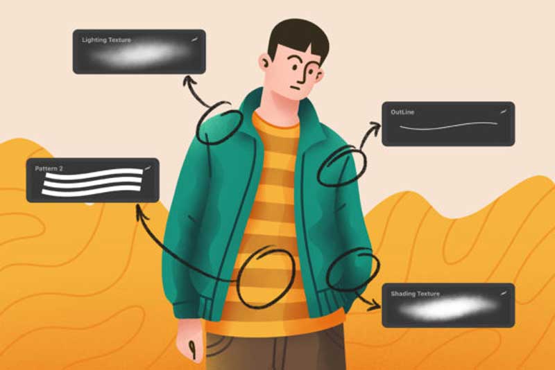 Esteros Procreate Illustration Brushes Esteros Procreate Illustration Brushes