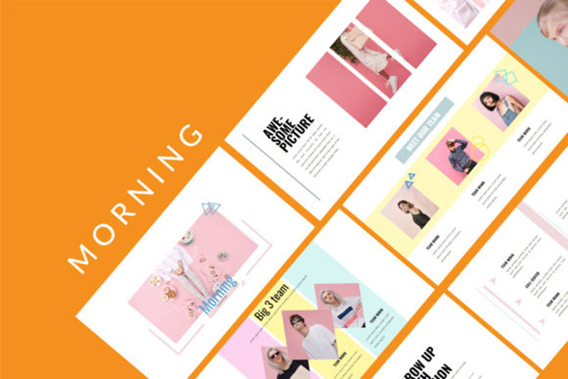 Fashion Morning Powerpoint Template