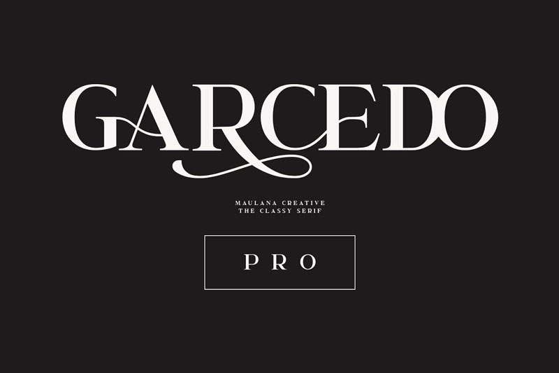 Garcedo Display Serif Font 4760558 Free