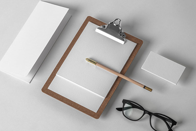 Kraft Clipboard Psd Menu Mockup 2 1