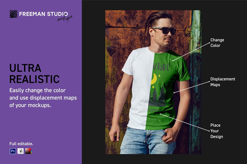 Men2527s T Shirt Mock Up Set 3857277 1