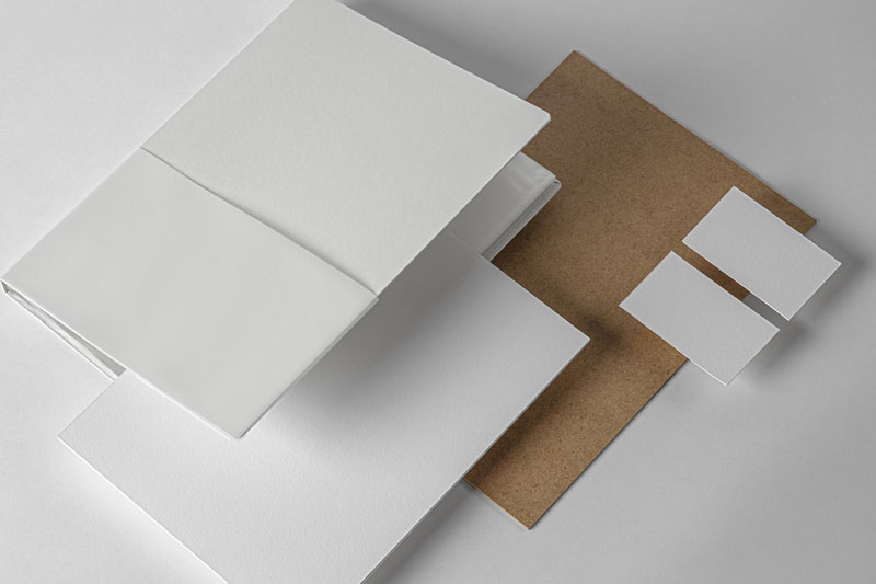 Office Stationery Psd Folder Mockup