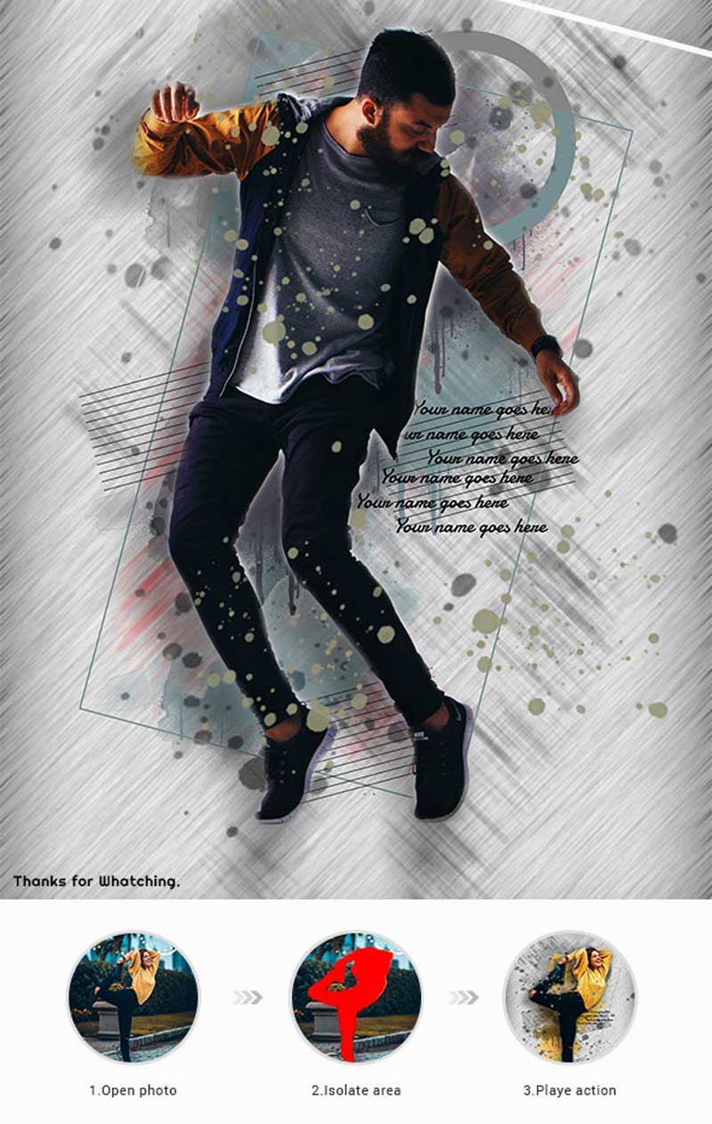 Painting Photoshop Action 26068825 Painting Photoshop Action 26068825