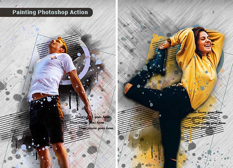 Painting Photoshop Action 26068825