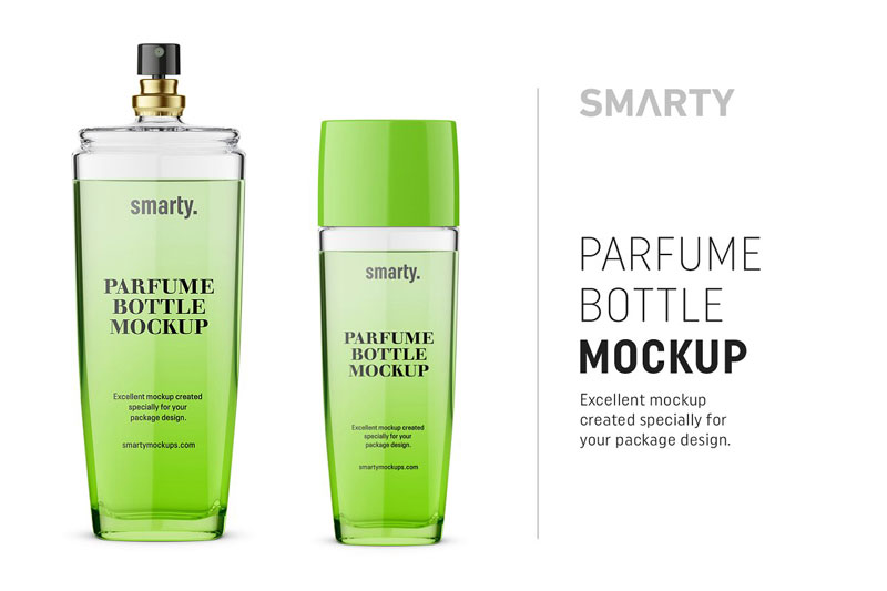 Parfume bottle mockup 4707450