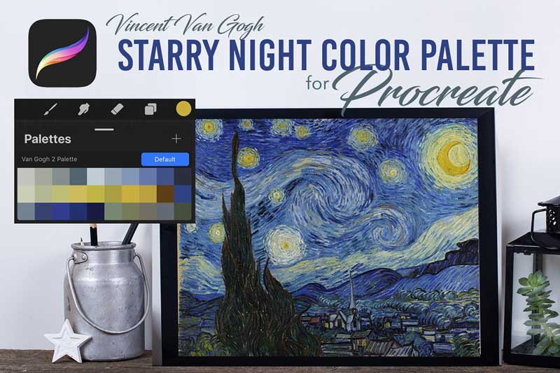 Procreate Color Palette VanGogh2 4579624