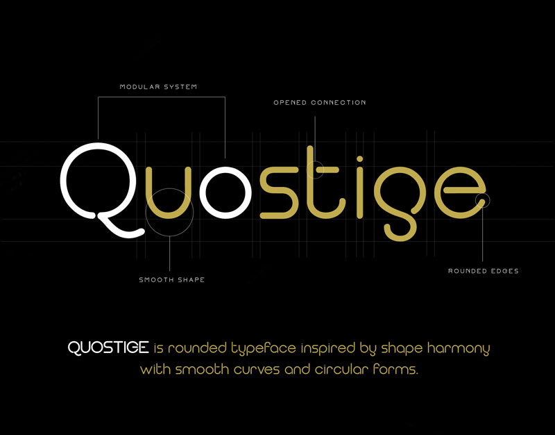 Quostige 25E225802593 Rounded Sans Serif