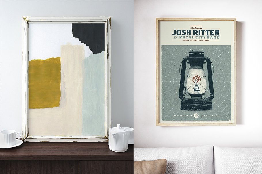 Poster Frame Mockup Set