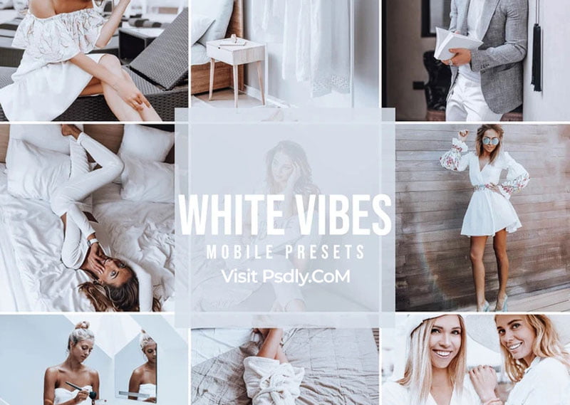 123Presets White Vibes Presets Free Download