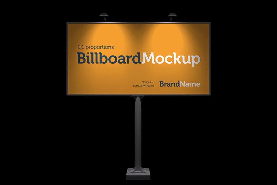 Billboard Mock-Ups. Day & night view 3435250