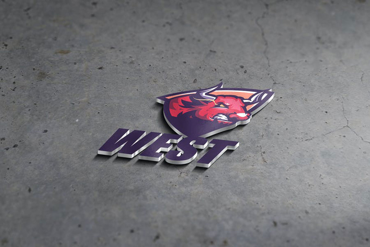 3D Logo Mockup PUVBJ68