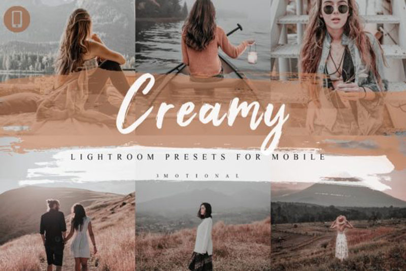 5 Creamy Mobile Lightroom Presets