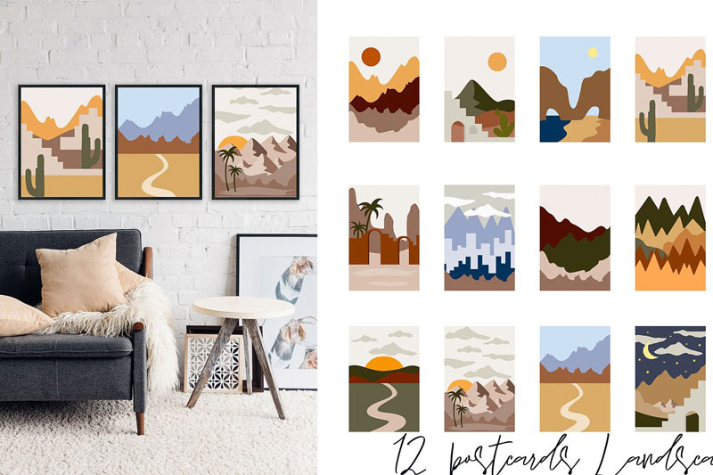 Abstract Landscape Creation Kit 4557397 Abstract Landscape Creation Kit 4557397