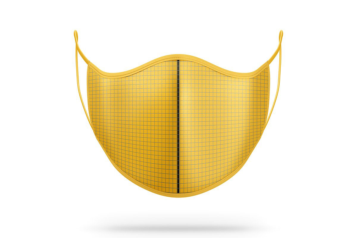 Anti Pollution Face Mask PSD Mockup 4872466