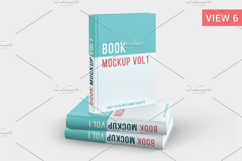 Creativemarket - Books Mockup Creativemarket - Books Mockup