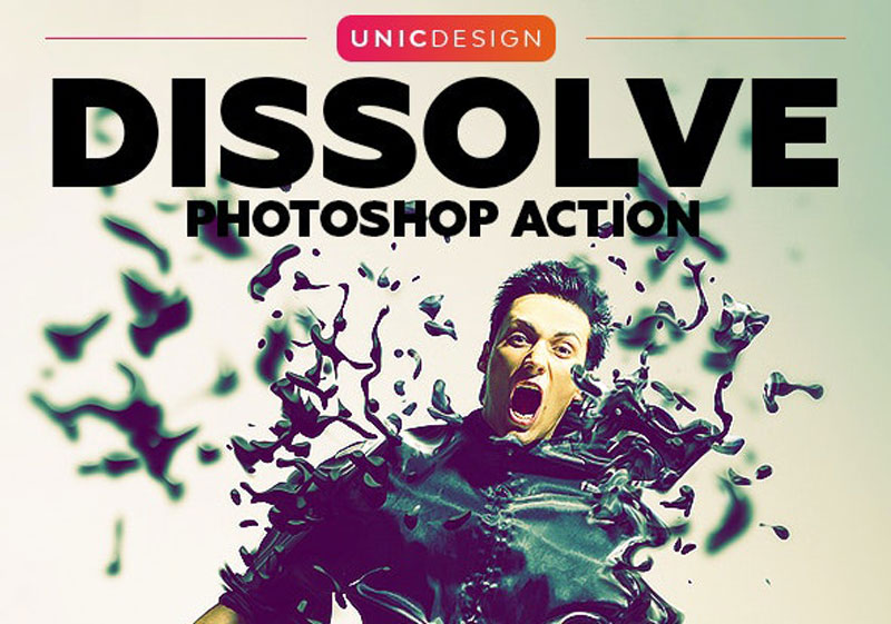 Dissolve Photoshop Action 10291385