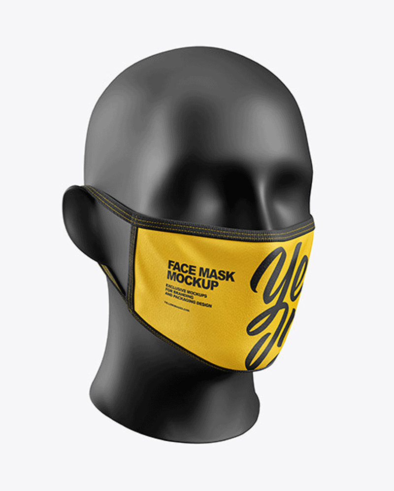 Face Mask Mockup 5811