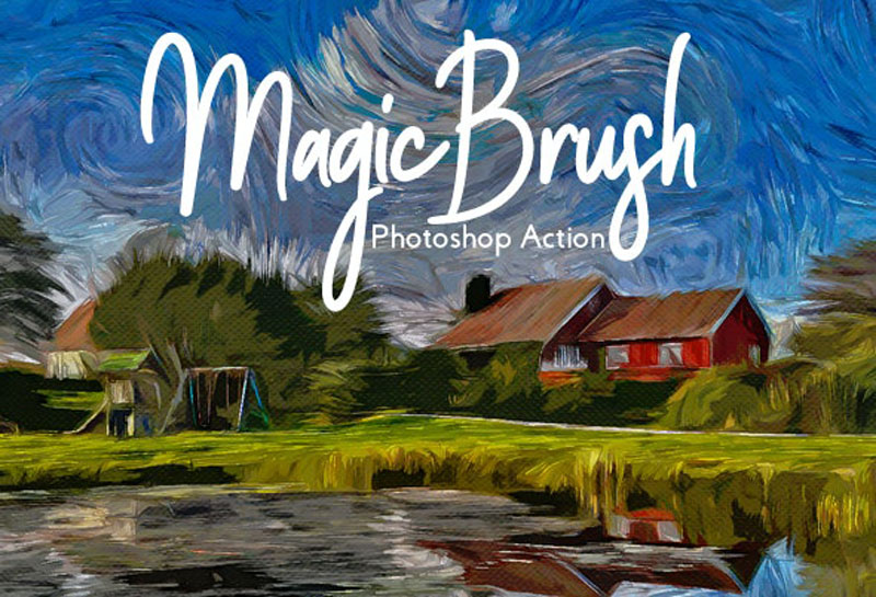 Magic Brush Painting Action 26535267