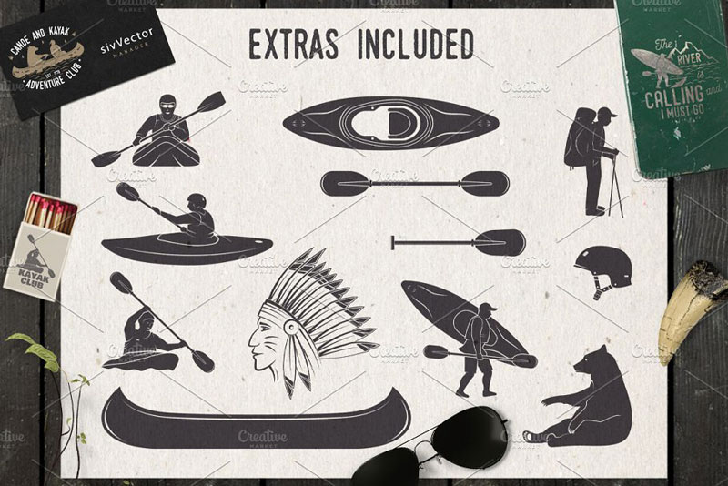 Canoe and Kayak Club Badges 2 Canoe and Kayak Club Badges Free 1