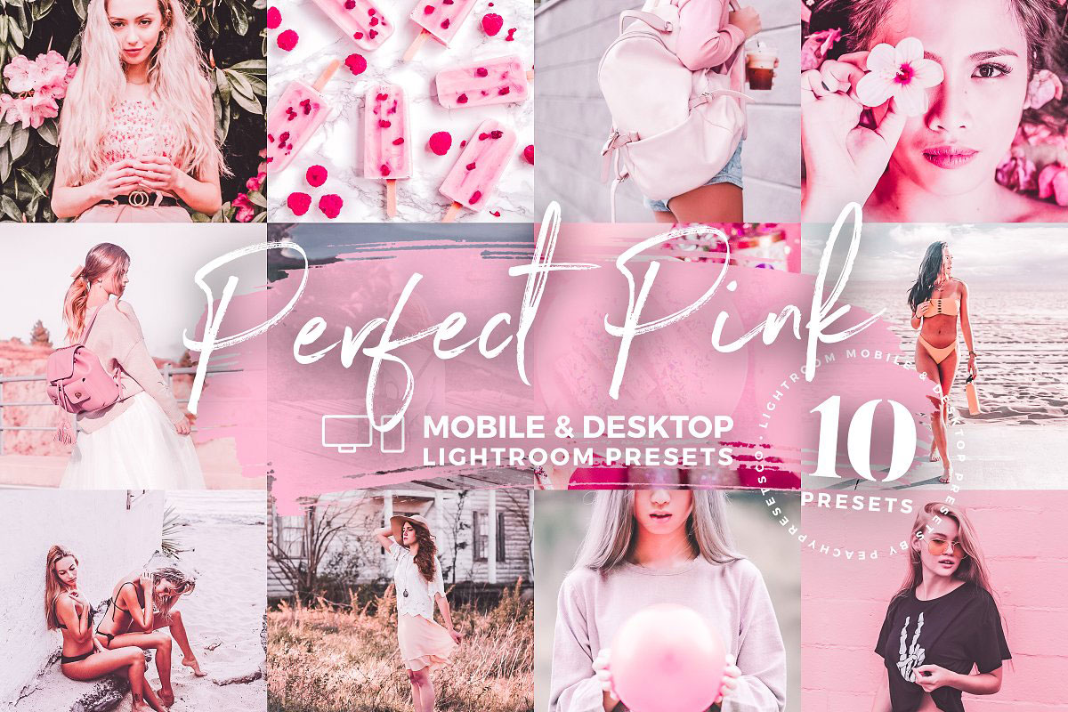 10 Perfect Pink Mobile Presets 5143107