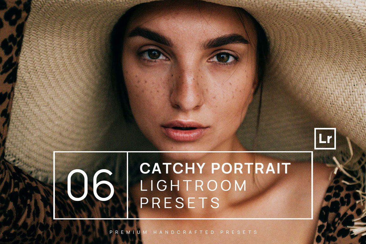 6 Catchy Portrait Lightroom Presets + Mobile