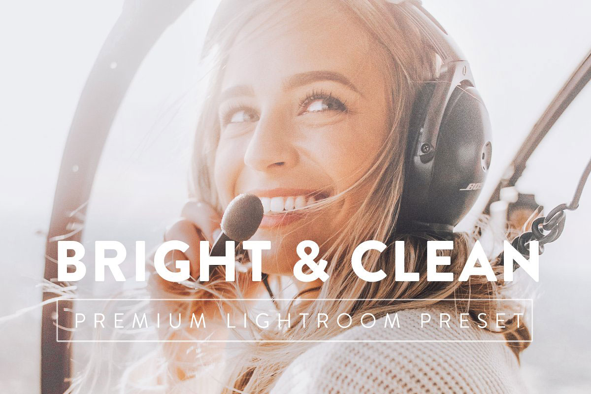 BRIGHT & CLEAN Pro Lightroom Preset 5087053