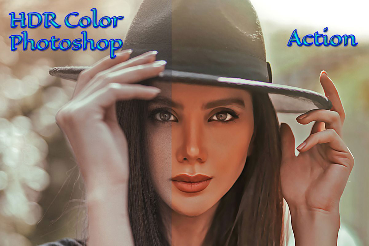 CreativeMarket - HDR Color Photoshop Action 4653732