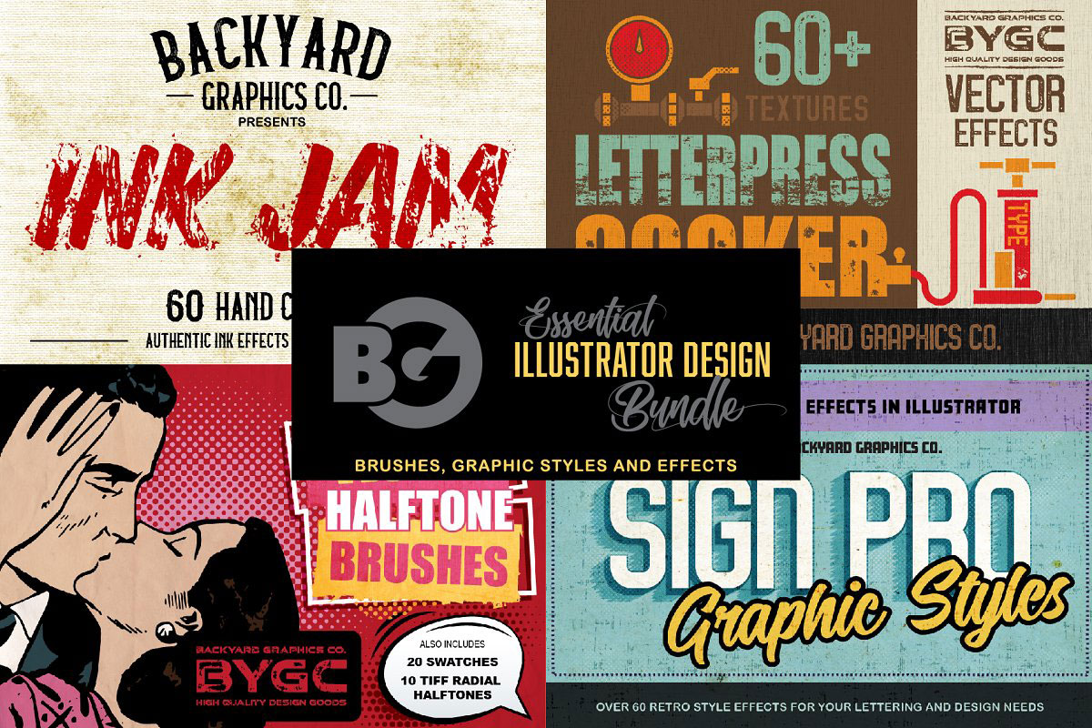 Essential Illustrator Design Bundle 4941833