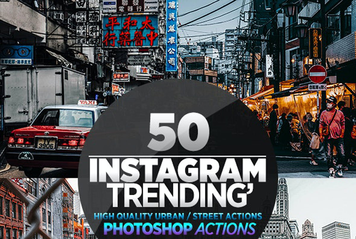 GraphicRiver - 50 Instagram Trending Photoshop Actions 26644868