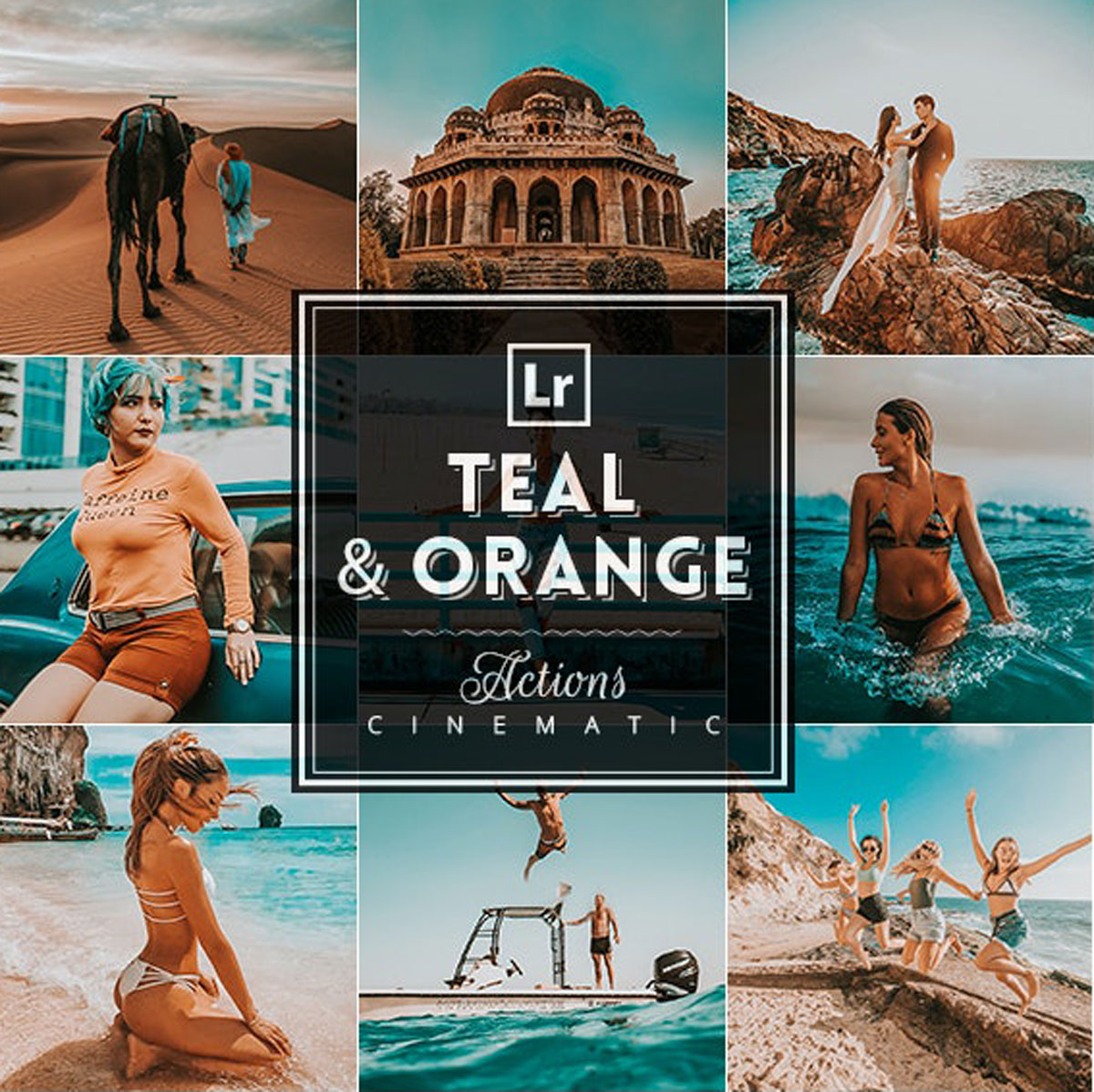 GraphicRiver - TealxOrange Photoshop Actions 26378724