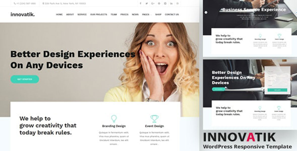 Innovatik - Professional Corporate and Professional Services Theme - V1.5 21006356