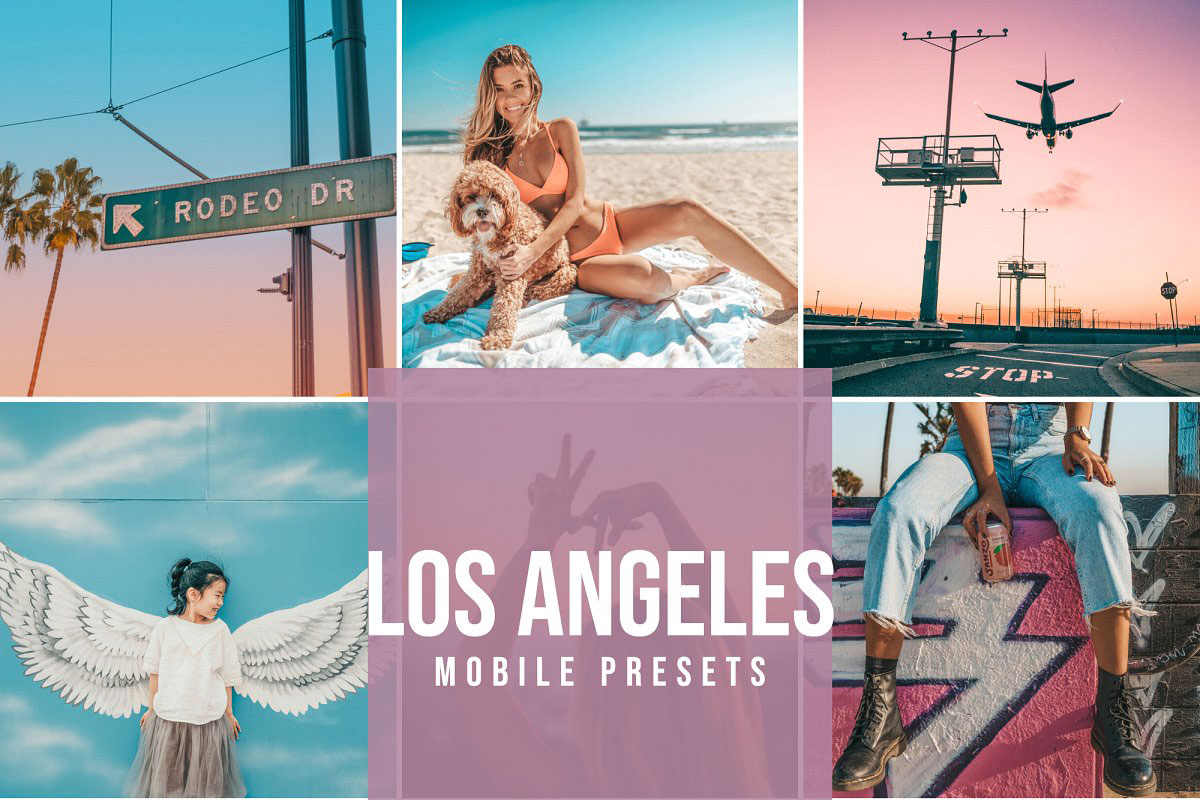 Mobile Lightroom Preset LOS ANGELES 5070136