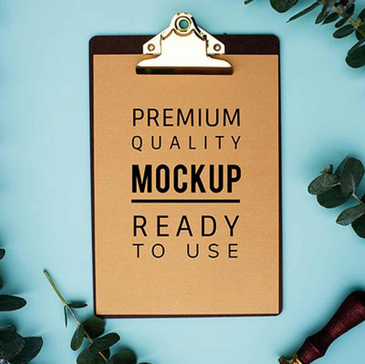 Mockup design space on a clipboard - 295982