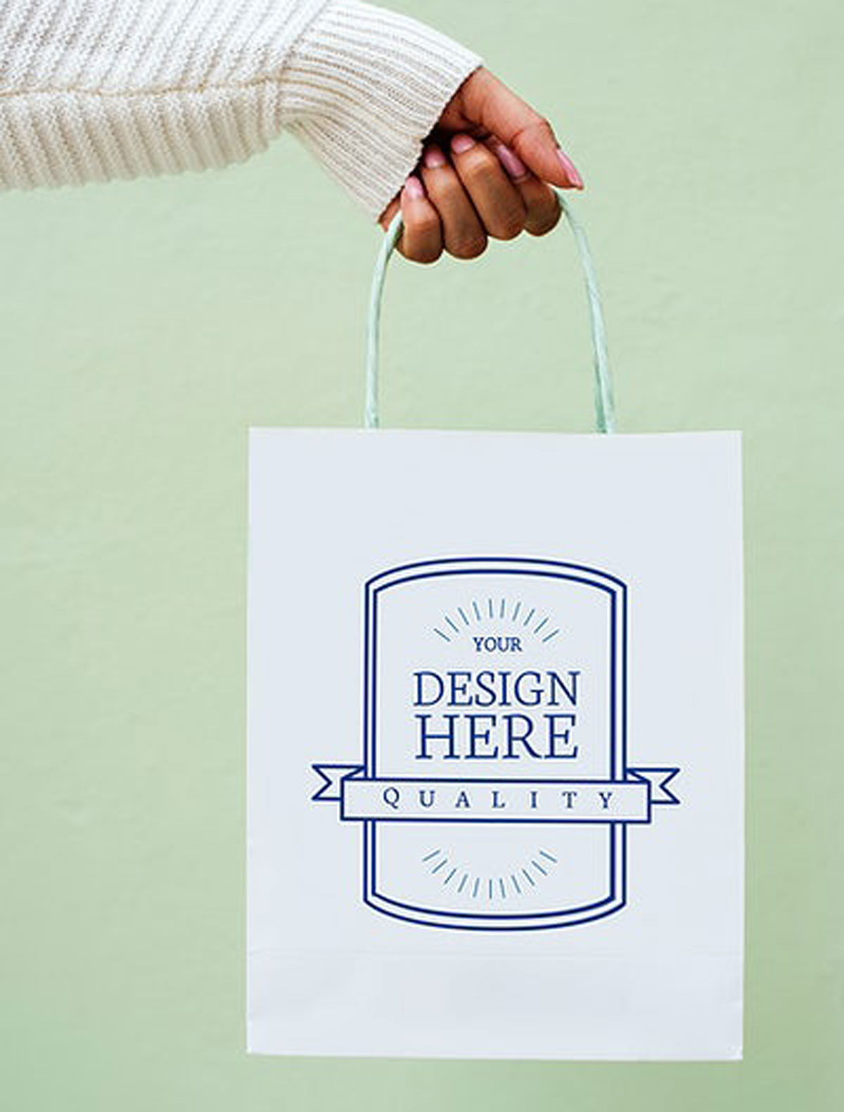 Mockup design space on paper board - 295951