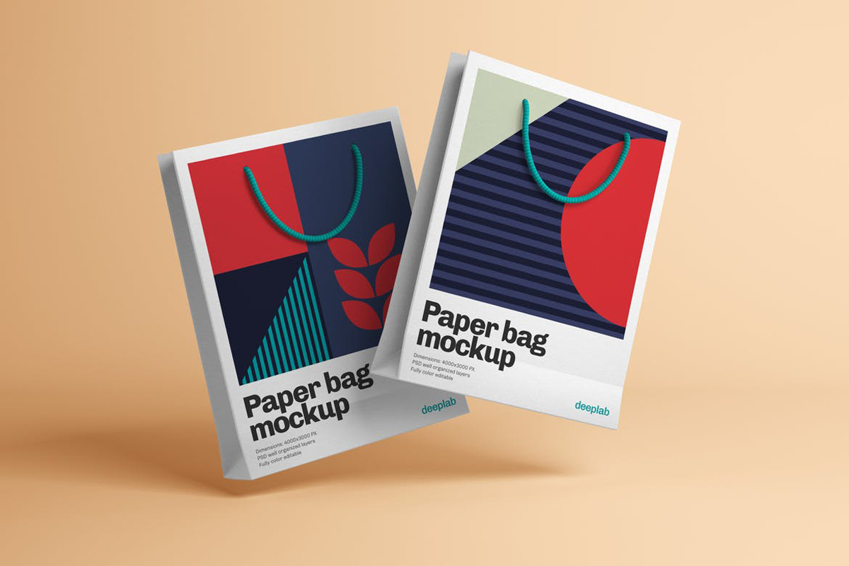 Paper Bag Mockup