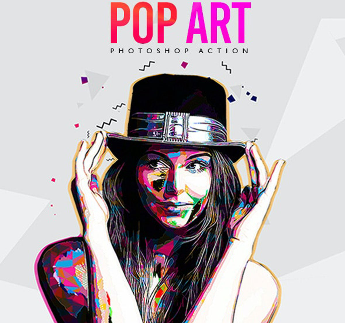 Pop Art - Photoshop Action 27213038