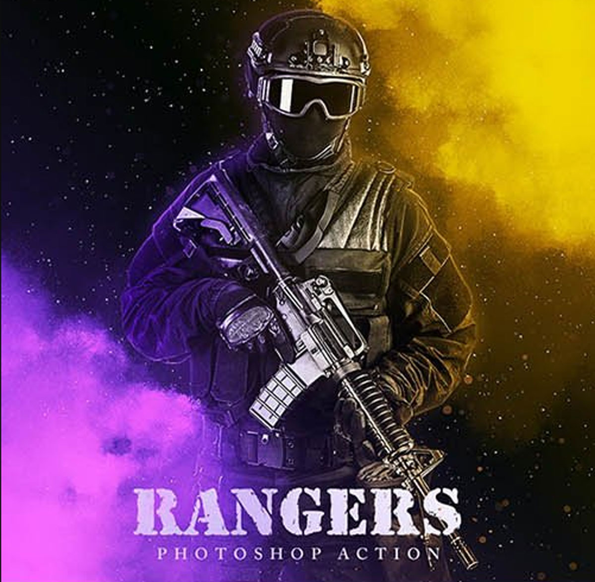 Rangers Photoshop Action 27346251