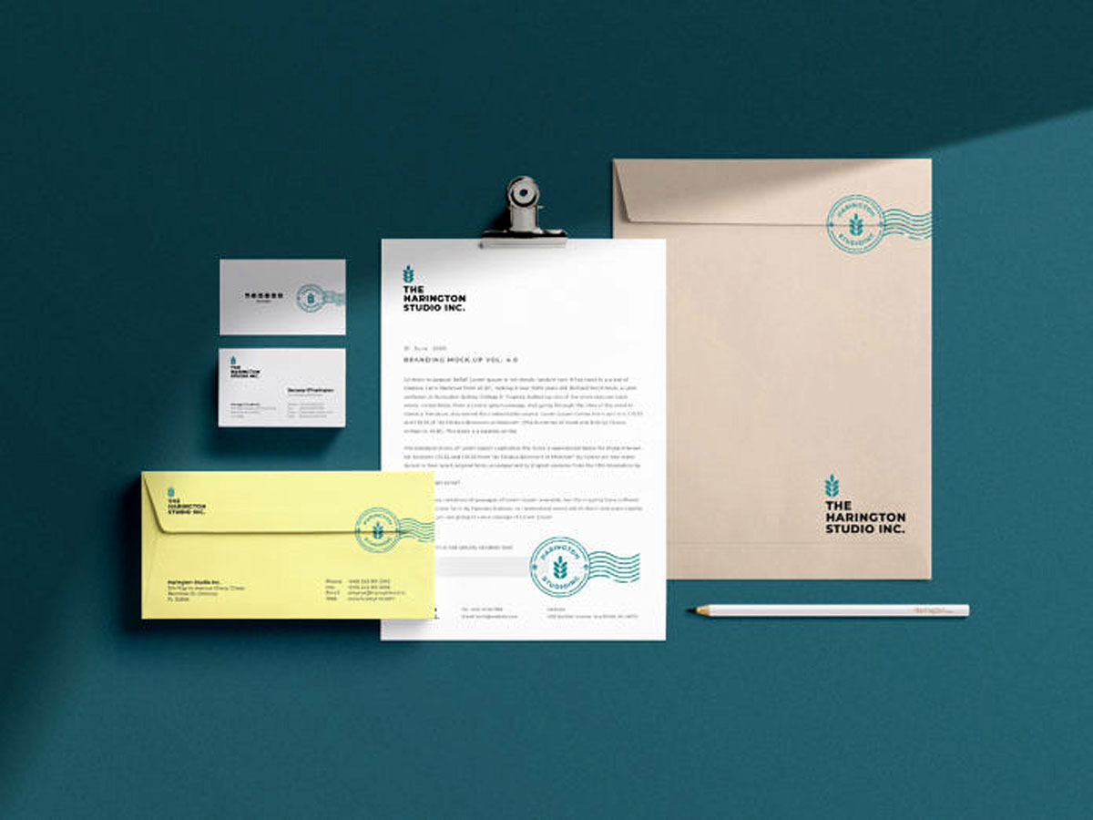 Stationery Branding PSD Mockup Vol.05