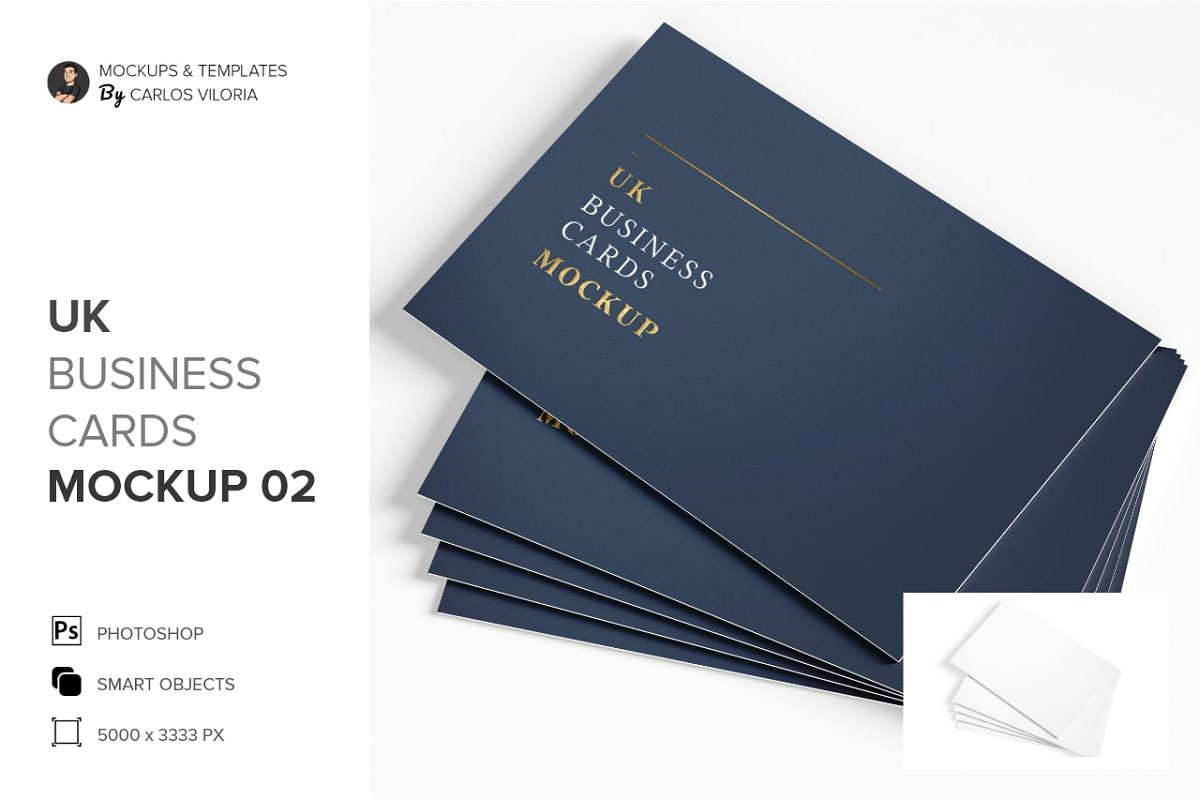 UK Business Cards Mockup 02 5157292 2
