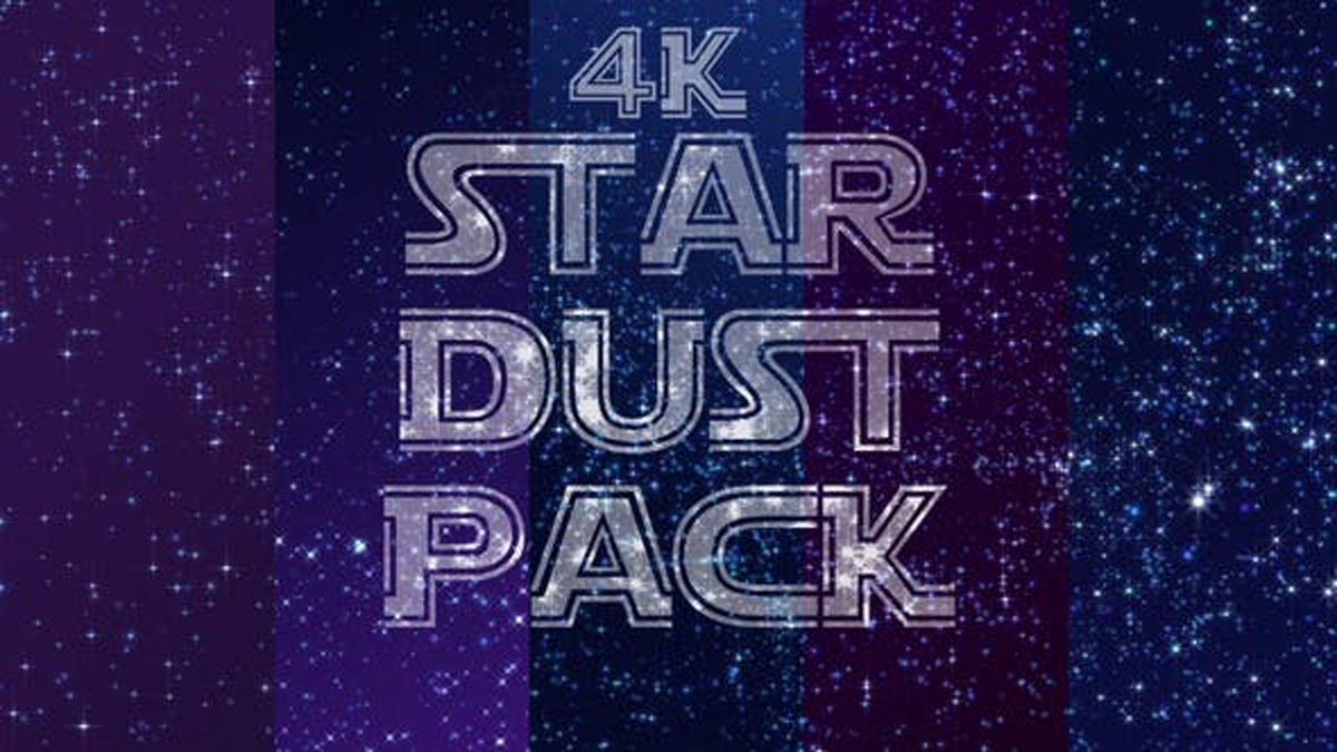 Videohive 4k Stardust Pack 25847599