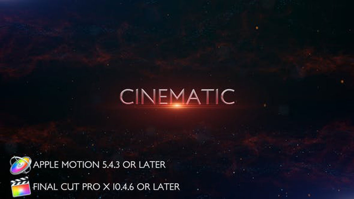 Videohive Cinematic Trailer Titles Apple Motion 27804974