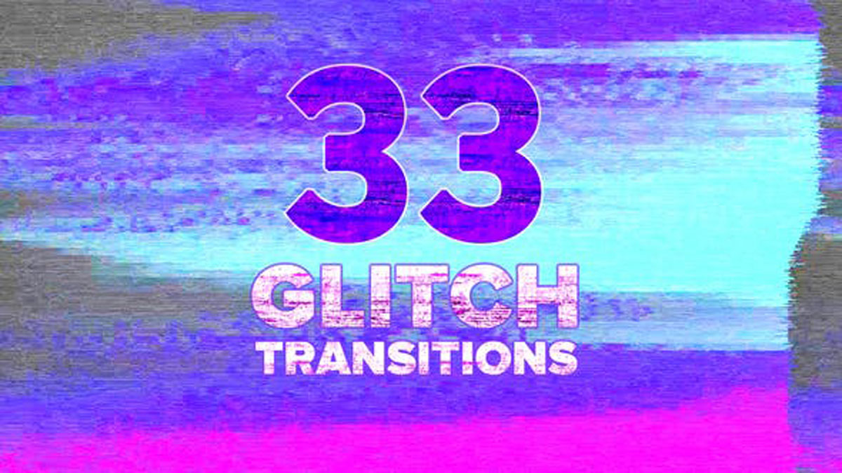 Videohive Glitch Transitions Pack 25833463