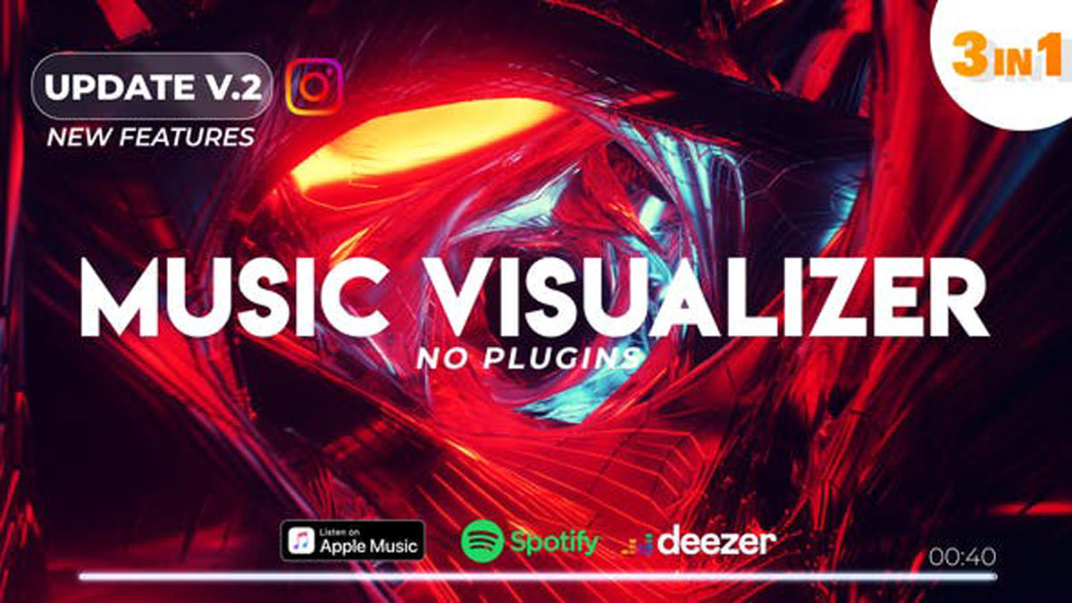 Videohive Music Visualizer Spectrum V2 25505054